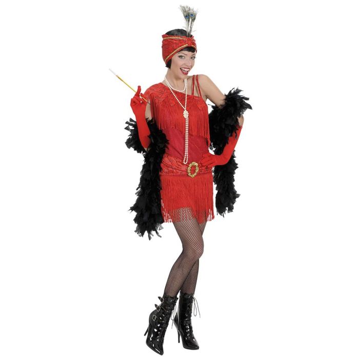 1920's flapper kostuum met hoofdband