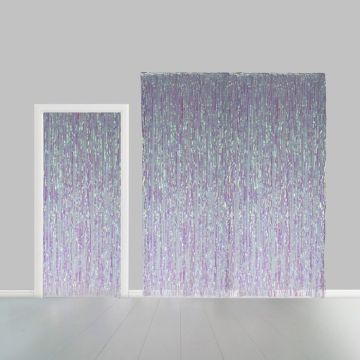 Holografisch Glittergordijn - 100 x 240 cm