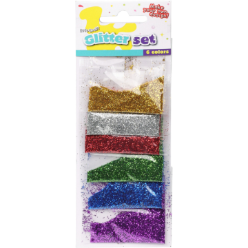 Glitter set 6 x 2 gram