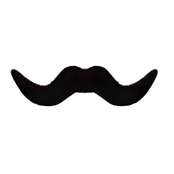 Zwarte cowboy baard 