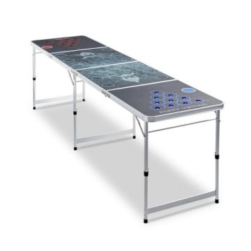 Beer Pong tafel Dioden PartyVikings - Officiële maten