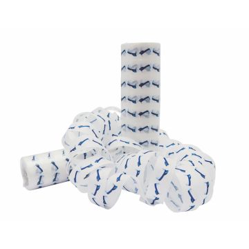 Studenterhue Serpentiner Blauw 2x - 4 m