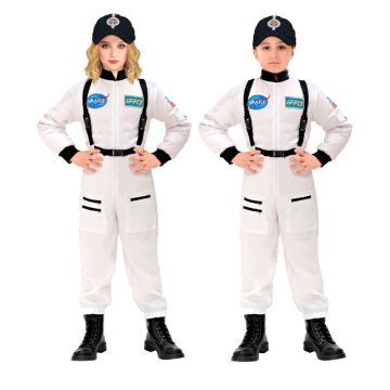 Wit astronaut kostuum voor kinderen