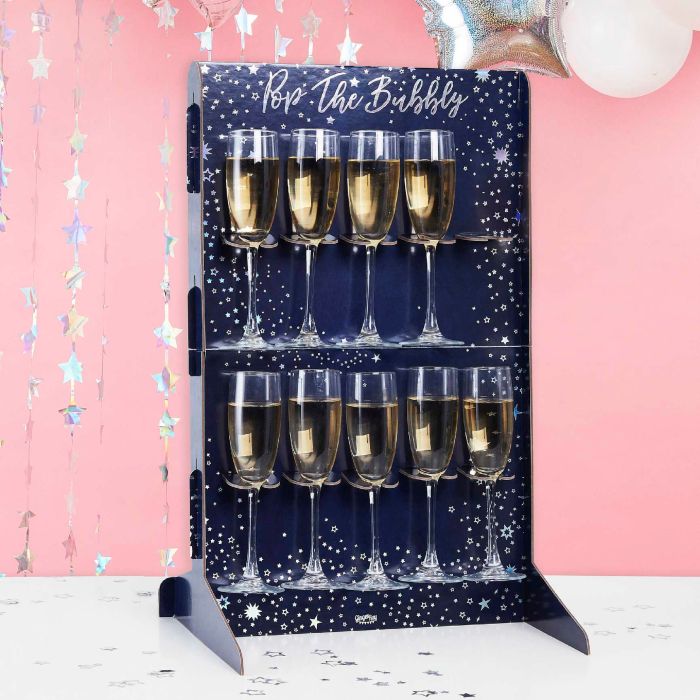 Champagneglashouder voor 10 glazen - 60 cm