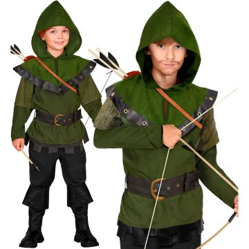 Robin Hood kostuum voor jongens - 2 delen