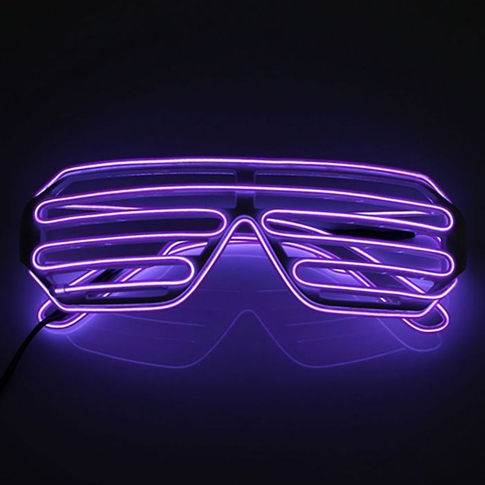 LED-brillen Paarse