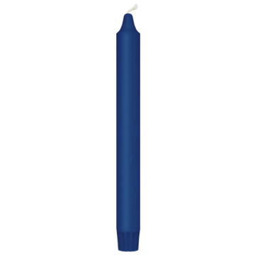 Kaarsen blauw 8x - 24 cm