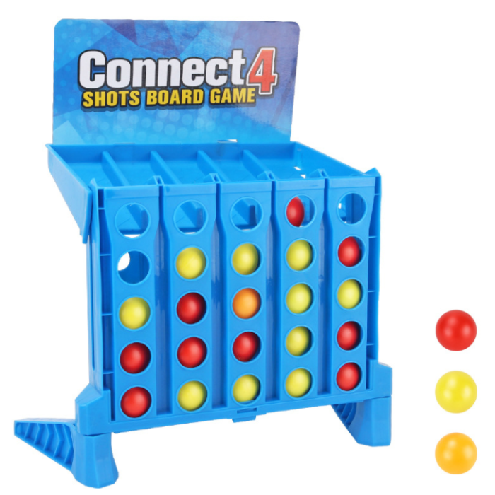 Vieren-op-een-rij strategisch spel 25 gaten in plastic