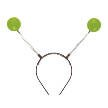 Antenne haarband groen