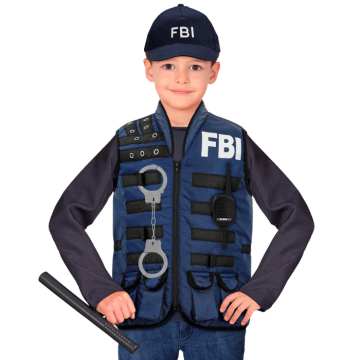 FBI politiepak voor kinderen - 4 delen