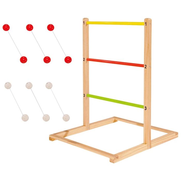 Laddergolf van hout - incl 6 bolas