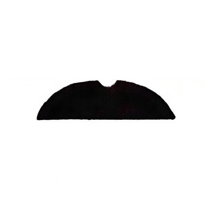 Traditionele zwarte baard 