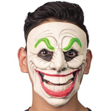 Griezelige joker clownmasker