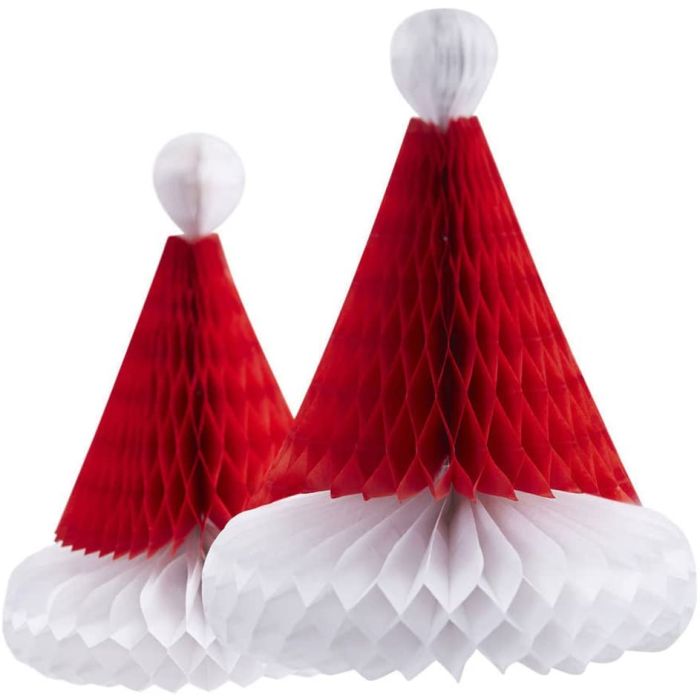 Honeycomb Kerstmuts 3x