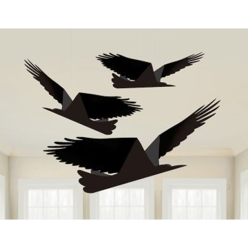 Papieren Kraan Decoratie 3x