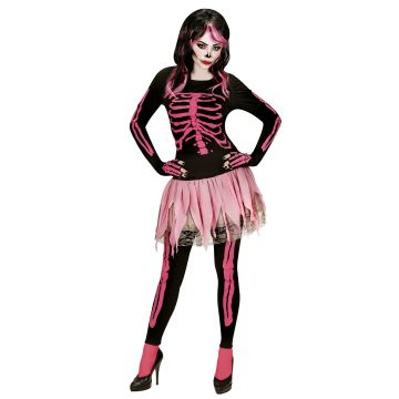 Skeletset met tutu voor dames
