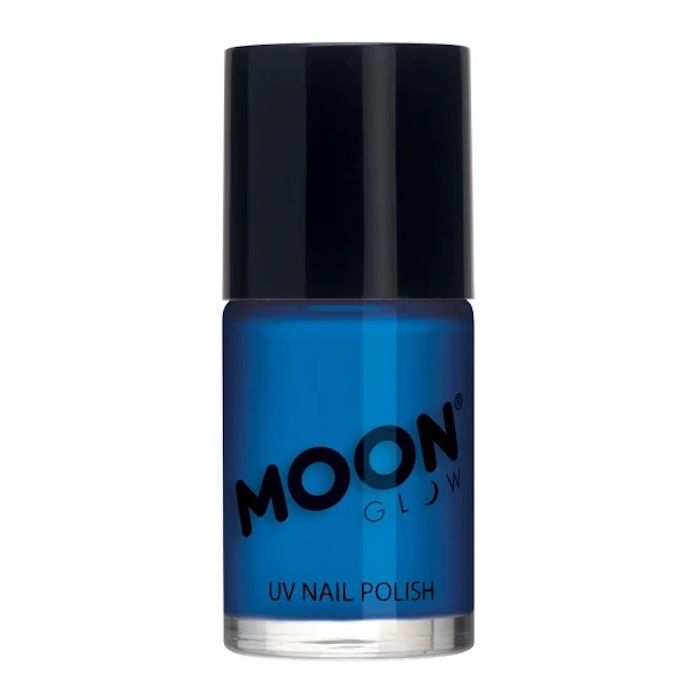 Neon UV Nagellak Intense Blauw 14 ml Moon Creations 