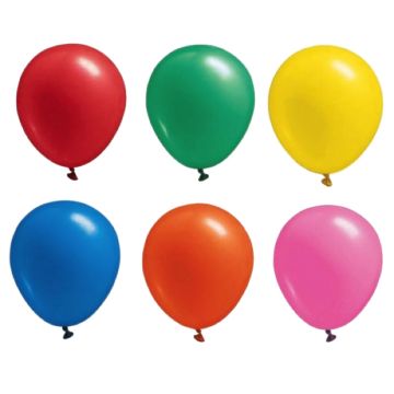 Ballonnen multicolor 10x - 22 cm
