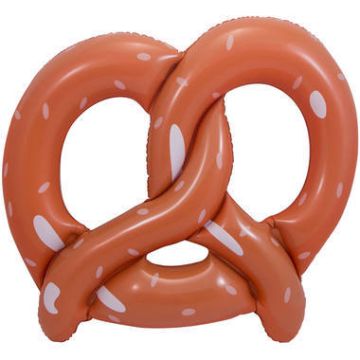 Opblaasbare pretzel kringle - 45 cm