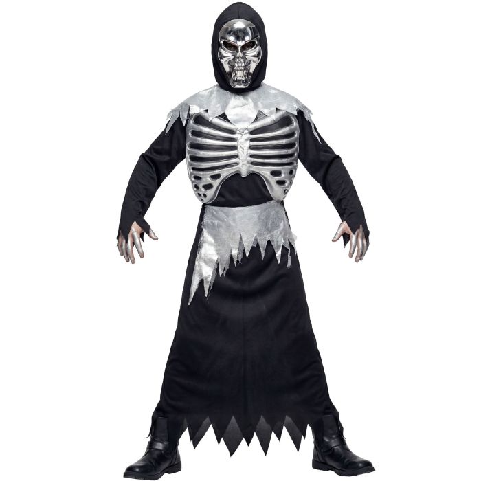 Grim Reaper kostuum met ribben voor jongens