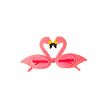 Hawaii zonnebrillen flamingo - eenmaat
