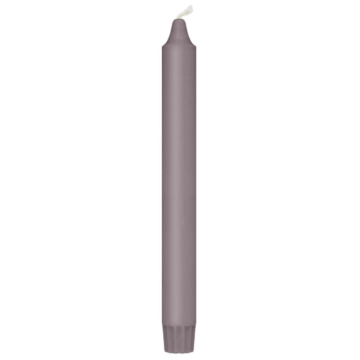 Dinerkaarsen donkere zand 8x - 24 cm