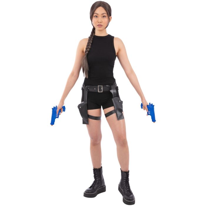 Pistoolholster riem m. twee pistolen
