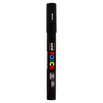 Posca Marker zwart 0,9-1,3 mm
