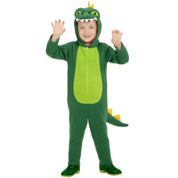 Groen dinosaur kostuum voor kinderen