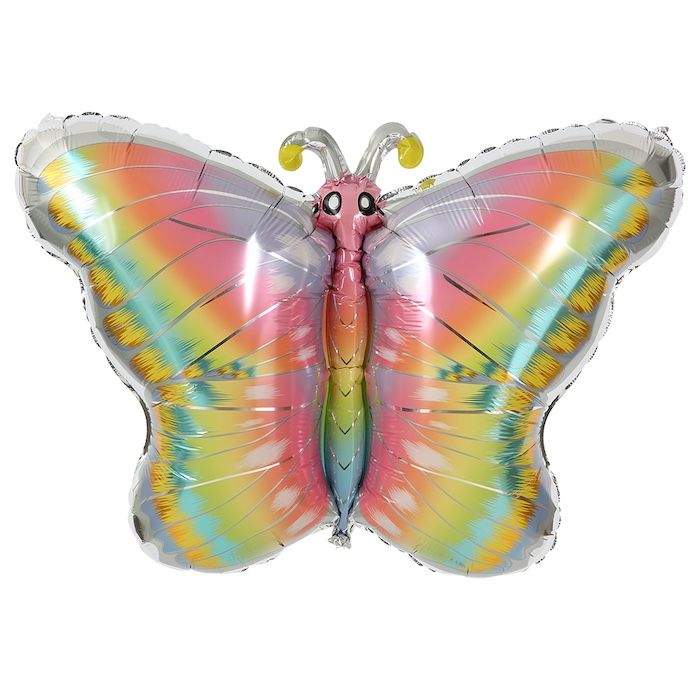 Tropische vlinder folieballon 52 cm
