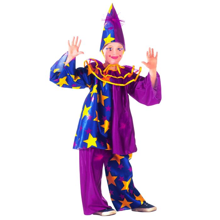 Sterrenclownkostuum voor meisjes