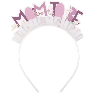 Haarband mom to be pink