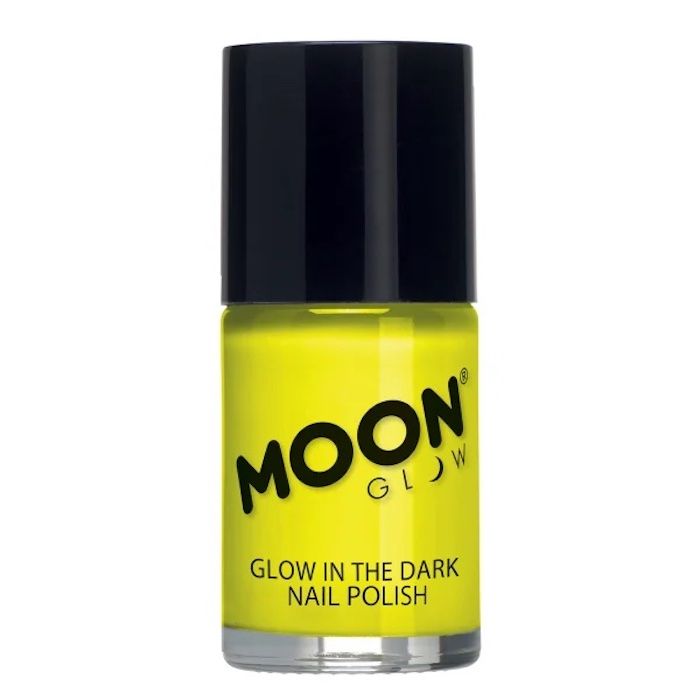 Zelfverlichtende Nagellak Geel 14 ml Moon Creations 