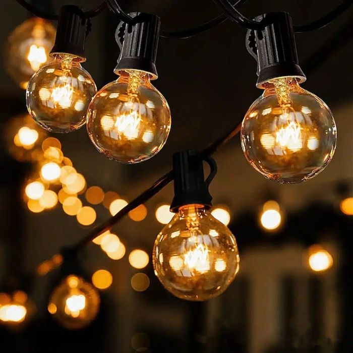 Verlichting ketting 9,5 meter inclusief 10 lampen