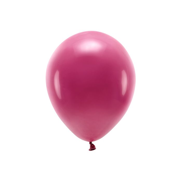 Pastel dieprode ballonnen 10x - 30 cm