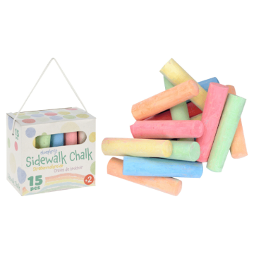 Jumbo krijt pakket 15x - 10cm