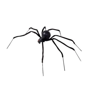 Buigbare gigantische zwarte weduwe spin - 90 cm