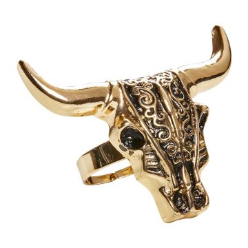 Western Cowboy Gouden Ring Buffalo