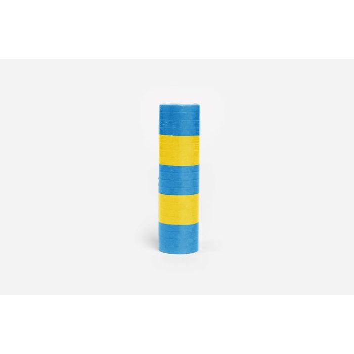 Serpentines in Blauw en Geel 2x - 4 meter