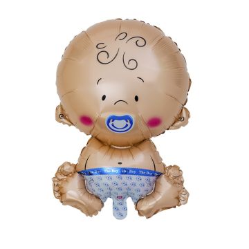 Babyjongen folieballon 60 cm