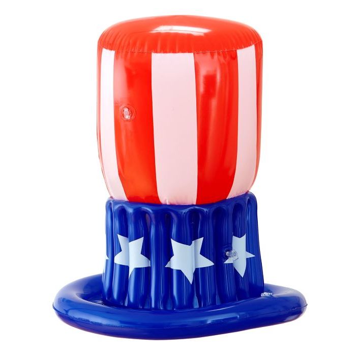 Opblaasbare Hoge Hoed USA - 50 CM