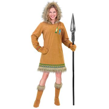 Eskimo kostuum voor dames - 3 delen
