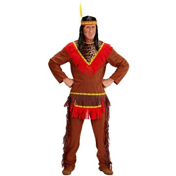 Indianenkostuum met luipaardaccent