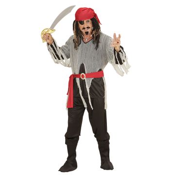 Fluffy piratenkostuum voor heren