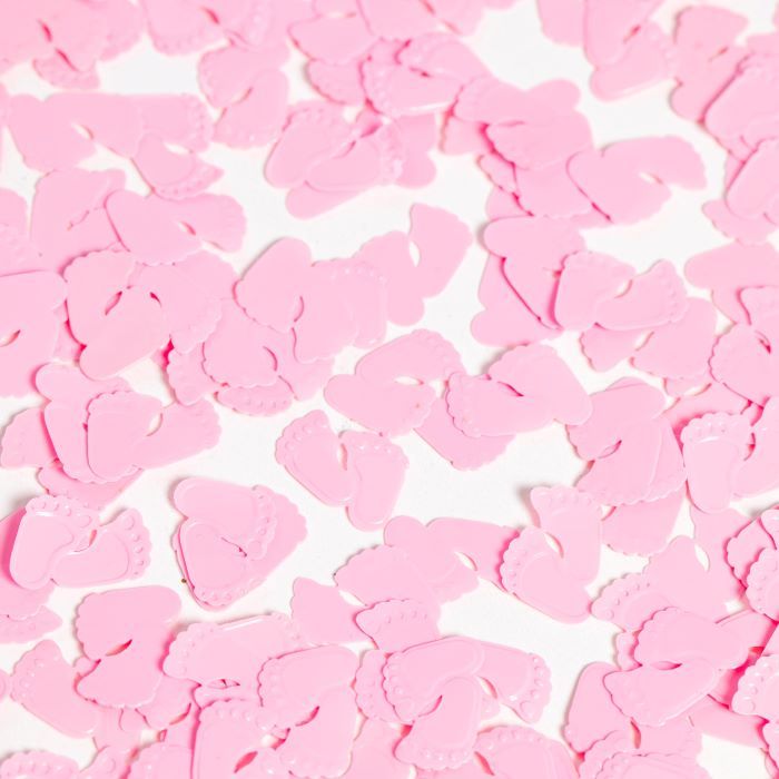 Roze babyvoetjes tafeldecoratie - 14 g