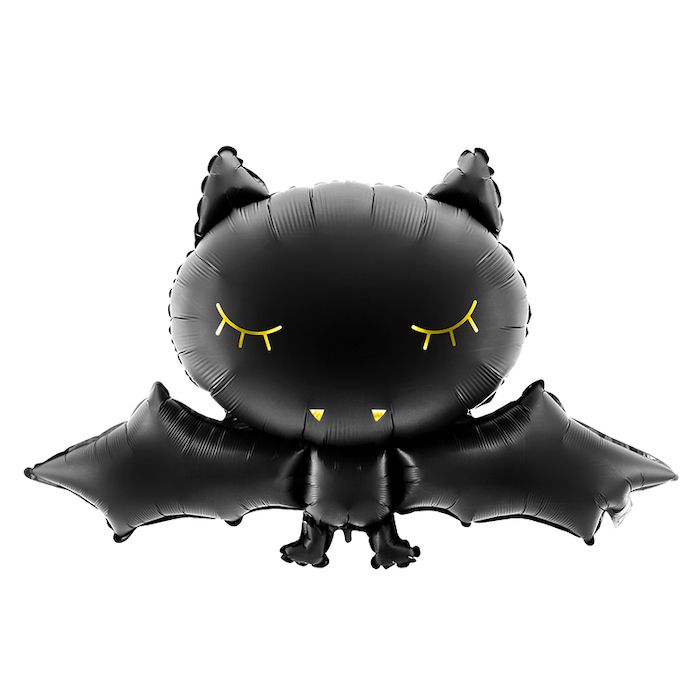 Vleermuis Folieballon - 80 cm