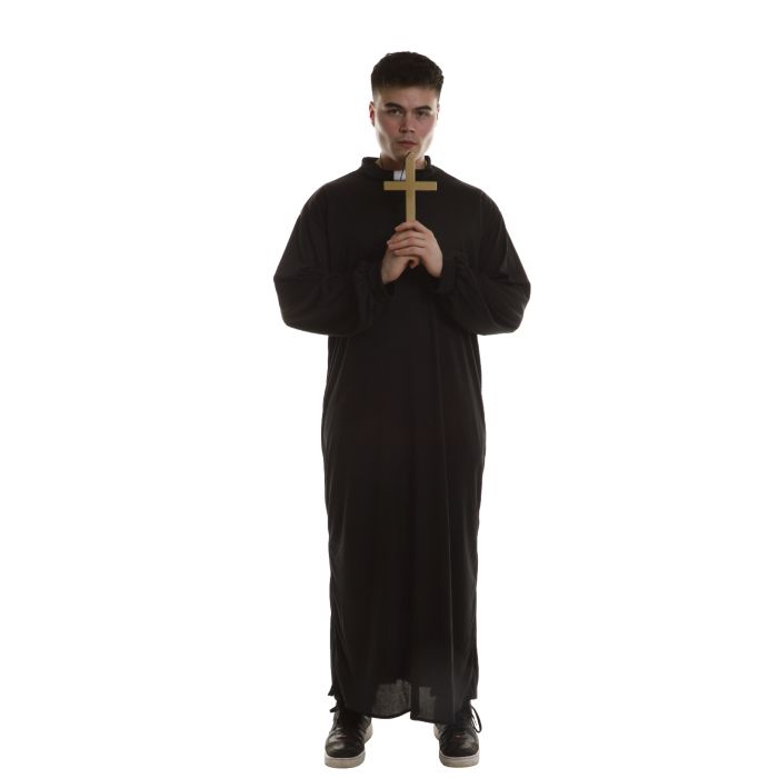 Priester kostuum met kruis