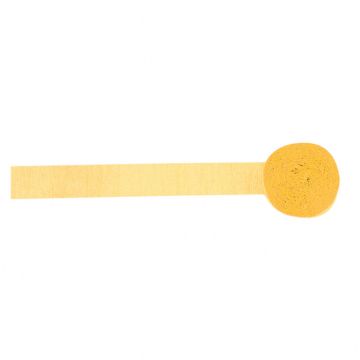 Gele Crepe slinger - 24 meter