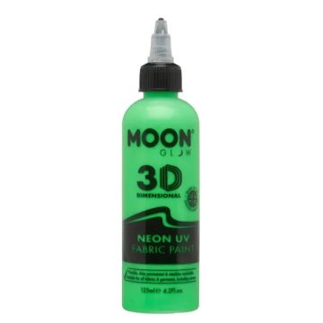 Neon UV Textielverf Groen 125 ml Moon Creations