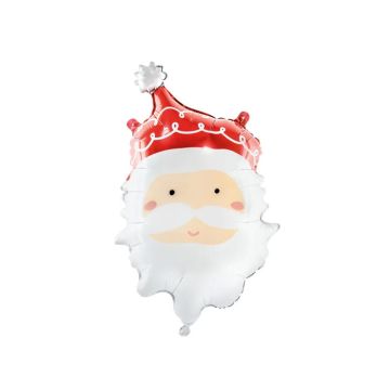 Kerstman Ballon in Folie - 50x70 cm